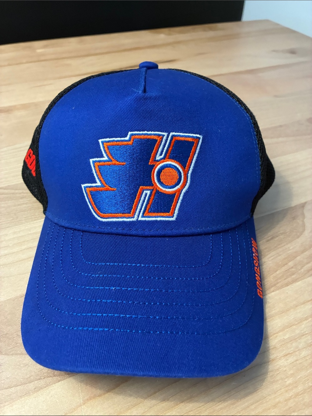 Goon Movie Hockey Blue Trucker Hat Gongshow Doug Glatt